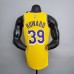 Los Angeles Lakers Howard#39 Crew Neck Yellow NBA Jersey-6838904