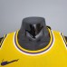 Los Angeles Lakers Howard#39 Crew Neck Yellow NBA Jersey-6838904