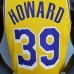 Los Angeles Lakers Howard#39 Crew Neck Yellow NBA Jersey-6838904