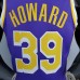 Los Angeles Lakers Howard#39 Crew Neck Purple (Flyers) NBA Jersey-1124841