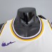 Los Angeles Lakers Rondo#4 Crew Neck White NBA Jersey-2620733
