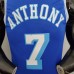 Los Angeles Lakers 2021 Anthony#7 Retro Blue NBA Jersey-2906461