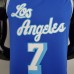 Los Angeles Lakers 2021 Anthony#7 Retro Blue NBA Jersey-2906461
