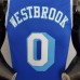 Los Angeles Lakers 2021 Westbrook#0 Lakers Retro Blue NBA Jersey-8859840
