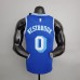 Los Angeles Lakers 2021 Westbrook#0 Lakers Retro Blue NBA Jersey-8859840