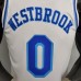 Los Angeles Lakers Westbrook#0 Latin Night (High Head) White NBA Jersey-3643879