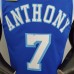 Los Angeles Lakers Anthony#7 Latin Night (High Head) Blue NBA Jersey-6489875