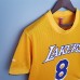 Mitchellness Los Angeles Lakers Yellow No. 8 BRYANT Retro Mesh Short Sleeve-2558205