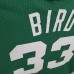 Mitchellness Boston Celtics Green No. 33 Bird Retro Mesh Short Sleeve-7930414