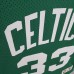 Mitchellness Boston Celtics Green No. 33 Bird Retro Mesh Short Sleeve-7930414