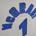 Mitchellness Magic White No. 1 McGrady Retro Mesh Short Sleeve-8987541