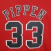 Mitchellness Los Angeles Lakers Red No. 33 Johnson Retro Mesh Short Sleeve-7106333