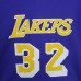 Mitchellness Los Angeles Lakers Purple No. 32 Johnson Retro Mesh Short Sleeve-2298694