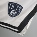 Brooklyn Nets White Shorts NBA Shorts-9818326