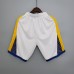 Los Angeles Lakers White Shorts NBA Shorts-2392335