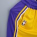 Los Angeles Lakers Yellow Shorts NBA Shorts-2106374