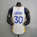 75th Anniversary Warriors White NBA Jersey #30 White NBA Jersey-1211680