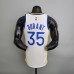 75th Anniversary Warriors White NBA Jersey #35 White NBA Jersey-2360220