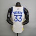 75th Anniversary Warriors White NBA Jersey #33 White NBA Jersey-9698378