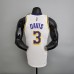 75th Anniversary Lakers White NBA Jersey #3 White NBA Jersey-2307446