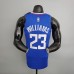 75th Anniversary Clippers Blue White NBA Jersey #23 White NBA Jersey-3218407