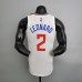 75th Anniversary Clippers White NBA Jersey #2 White NBA Jersey-5345426