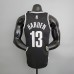 75th Anniversary Brooklyn Nets Black NBA Jersey #13 White NBA Jersey-6395142