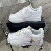 Air Force 1 Low AF1 Running Shoes-All White-8873495