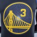 2022 75th Anniversary Poole #3 Warriors City Edition Black NBA Jersey-132477