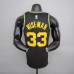 2022 75th Anniversary Wiseman#33 Warriors City Edition Black NBA Jersey-3713103