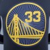 2022 75th Anniversary Wiseman#33 Warriors City Edition Black NBA Jersey-3713103
