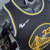2022 75th Anniversary Wiseman#33 Warriors City Edition Black NBA Jersey-3713103
