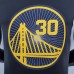 2022 75th Anniversary Wiseman#30 Warriors City Edition Black NBA Jersey-1612774