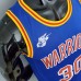 75th Anniversary Curry #30 Warriors Retro Blue NBA Jersey-1270672