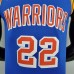 75th Anniversary Curry #22 Warriors Retro Blue NBA Jersey-1425179