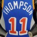 75th Anniversary Curry #11 Warriors Retro Blue NBA Jersey-2254239