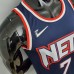 2022 75th Anniversary Harden #7 Nets City Edition Royal Blue NBA Jersey-5913607
