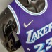 2022 75th Anniversary Howard #23 Lakers City Edition Purple NBA Jersey-9982911