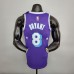 2022 75th Anniversary Howard #8 Lakers City Edition Purple NBA Jersey-8807787