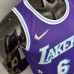 2022 75th Anniversary Howard #6 Lakers City Edition Purple NBA Jersey-9384400