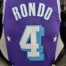 2022 75th Anniversary Howard #4 Lakers City Edition Purple NBA Jersey-8844371