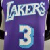 2022 75th Anniversary Howard #3 Lakers City Edition Purple NBA Jersey-1381478