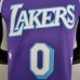 2022 75th Anniversary Howard #0 Lakers City Edition Purple NBA Jersey-5376884