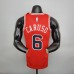 75th Anniversary CARUSO#6 Bulls Red NBA Jersey-2159119