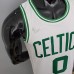 75th Anniversary Tatum #0 Celtics White NBA Jersey-8997905