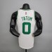 75th Anniversary Tatum #0 Celtics White NBA Jersey-8997905
