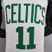 75th Anniversary Tatum #11 Celtics White NBA Jersey-3996945