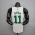 75th Anniversary Tatum #11 Celtics White NBA Jersey-3996945