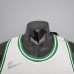 75th Anniversary Tatum #8 Celtics White NBA Jersey-8222289
