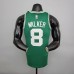 75th Anniversary Walker #8 Celtics Green NBA Jersey-5215651